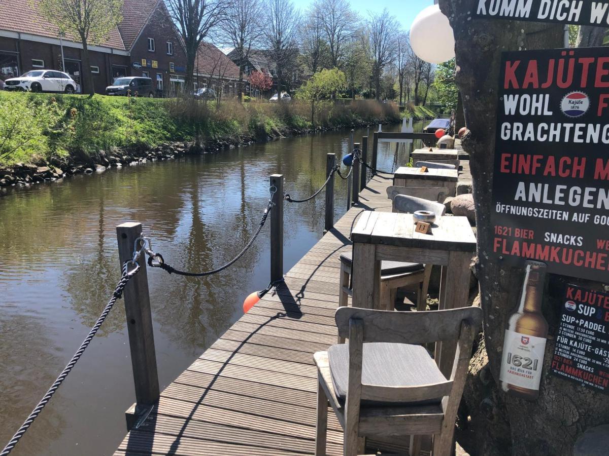 Gaestehaus Kajuete Direkt Am Wasser Friedrichstadt Extérieur photo