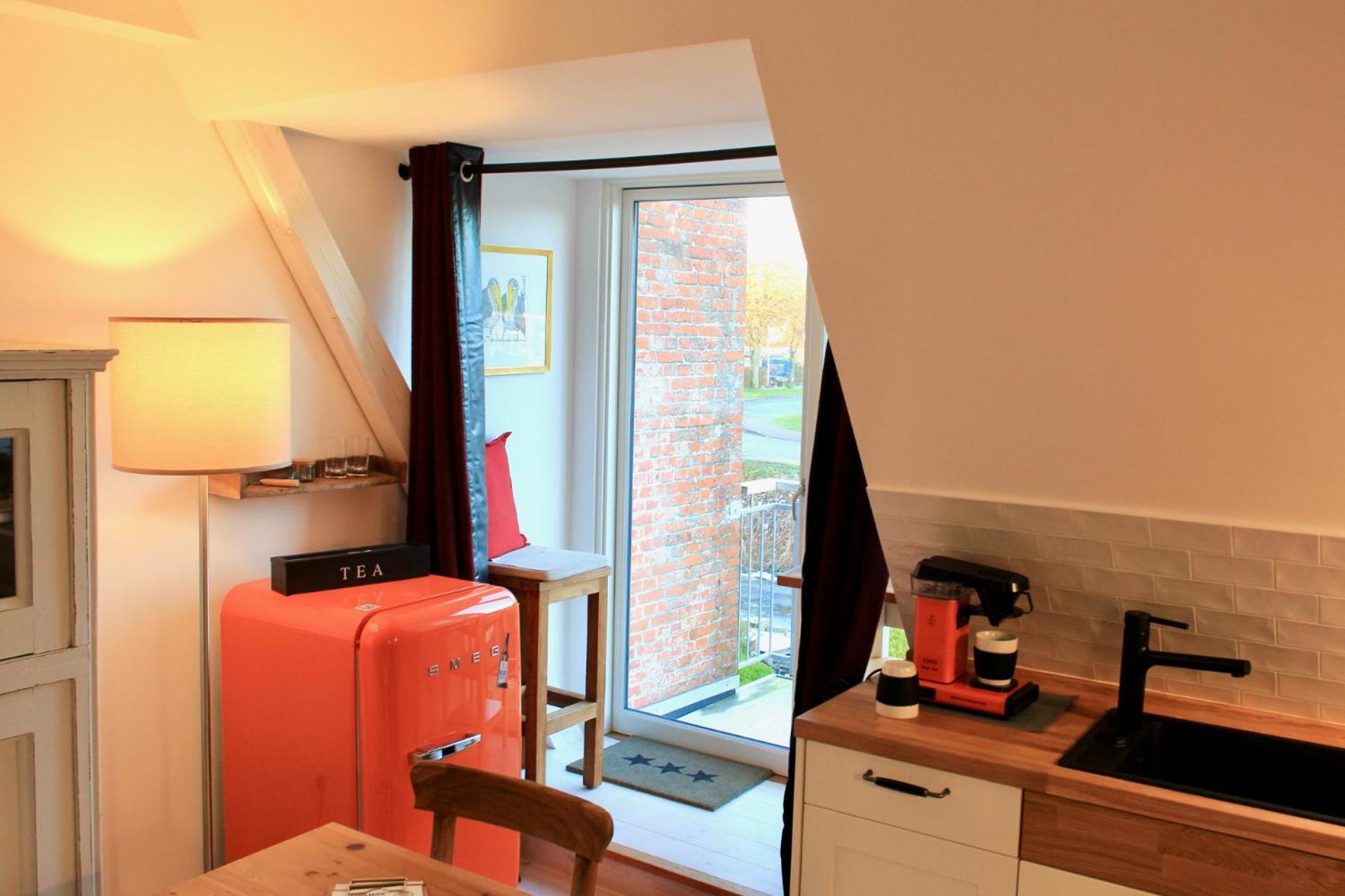 Gaestehaus Kajuete Direkt Am Wasser Friedrichstadt Chambre photo
