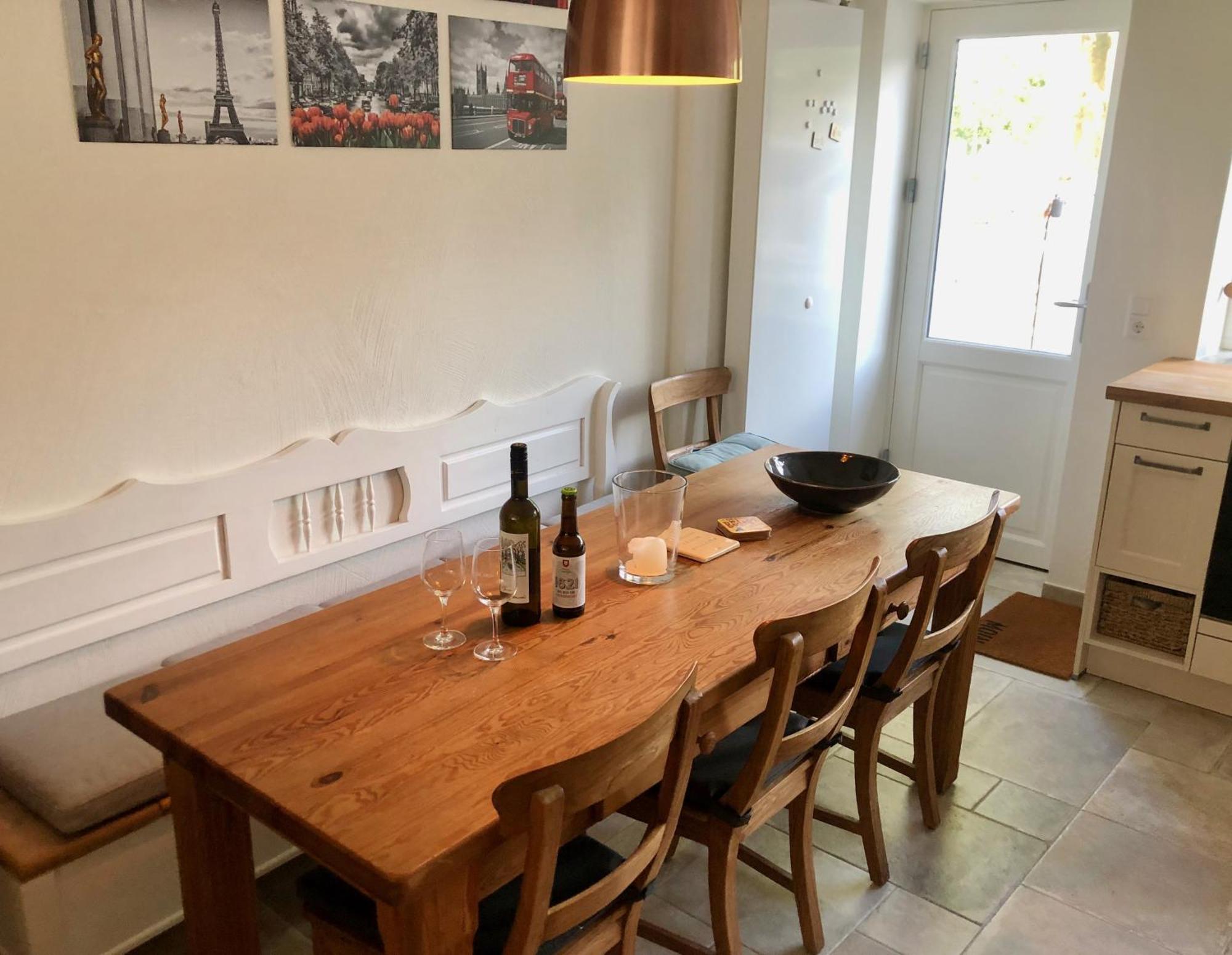 Gaestehaus Kajuete Direkt Am Wasser Friedrichstadt Chambre photo
